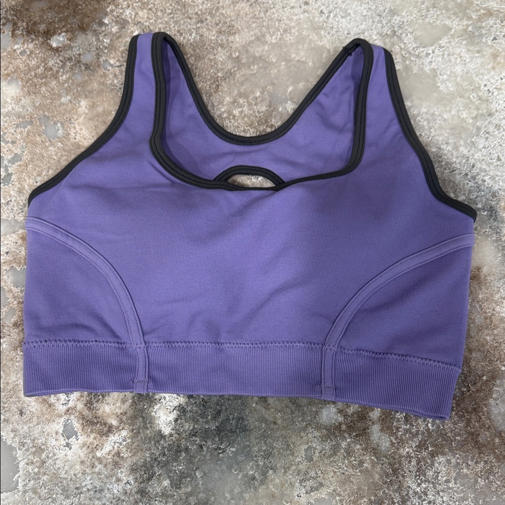 Purple Sports Bra